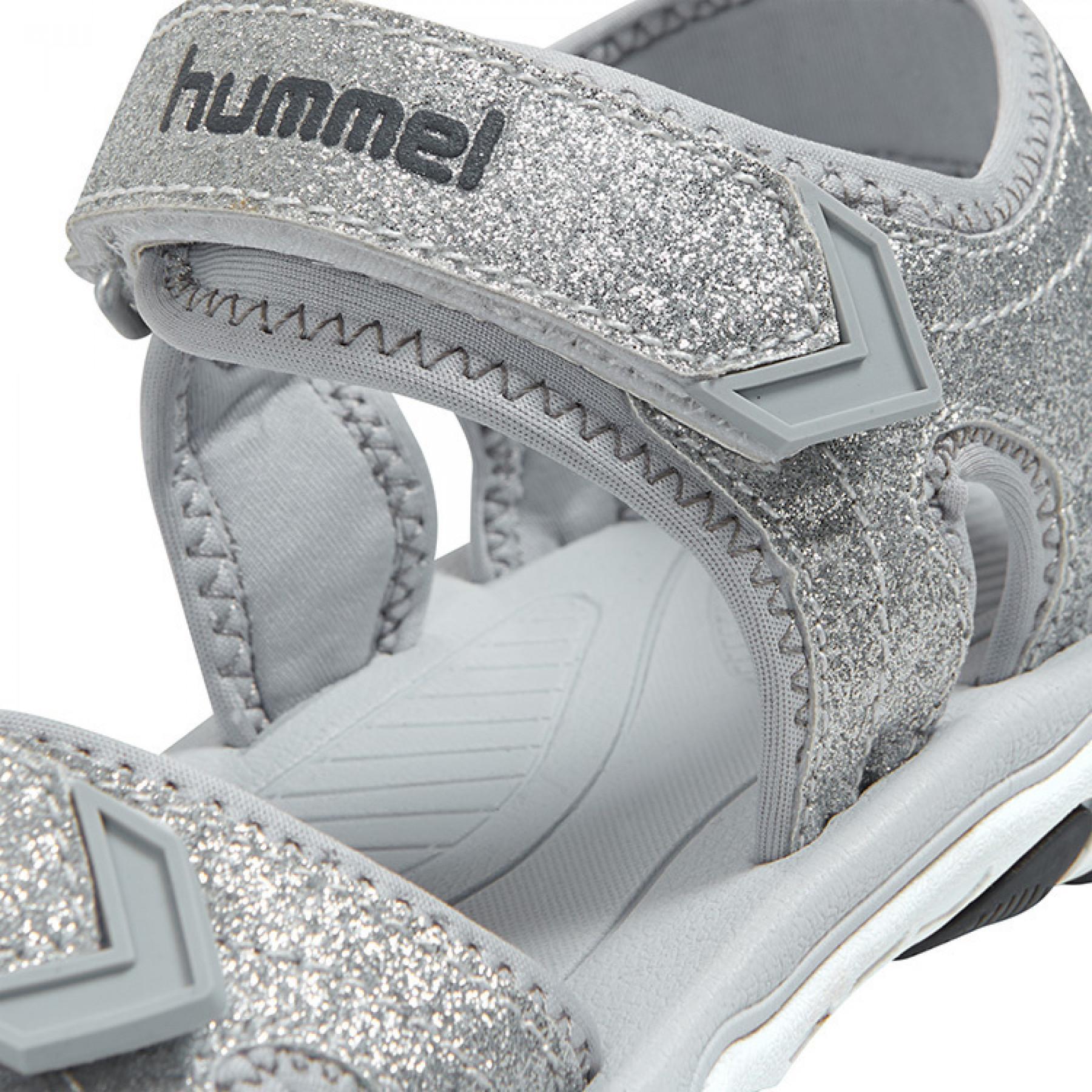 Claquettes enfant Hummel sandal glitter