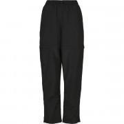 Pantalon femme Urban Classics shiny crinkle nylon zip-grandes tailles